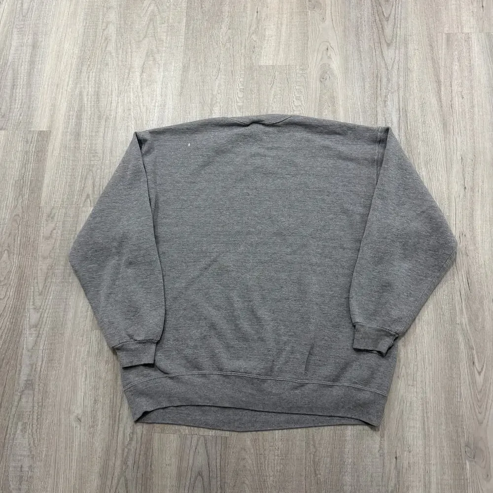 Vintage Central Michigan Phi Sigma Sigma Sweatshirt Size 2XL Sorority USA Made - Picture 8 of 10